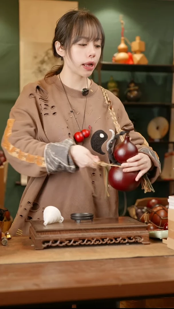 18号精品天然大漆酒葫芦一物一拍~