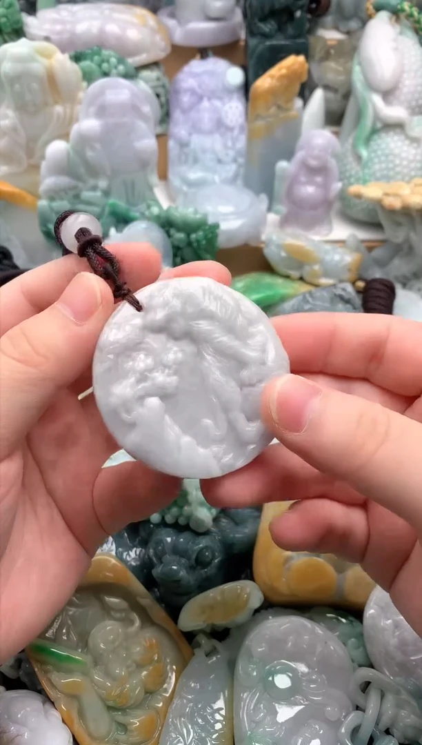 吊坠(不含链)未镶嵌翡翠1