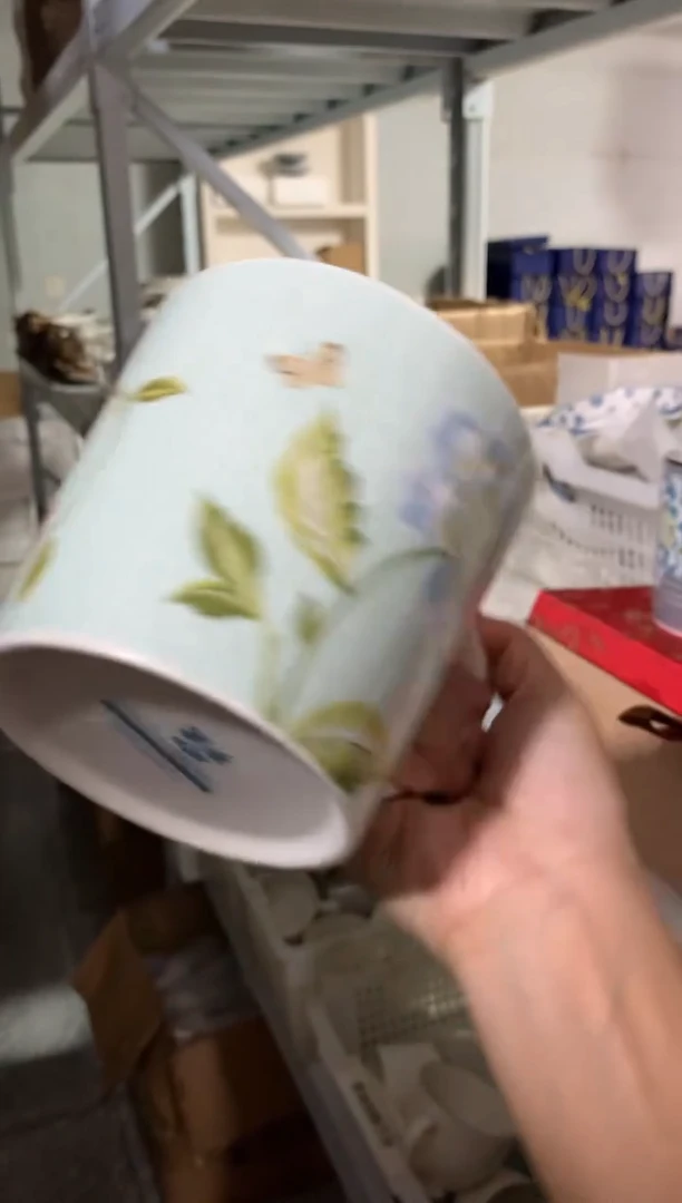 瓷陶瓷尾单CC064微瑕1个大杯
