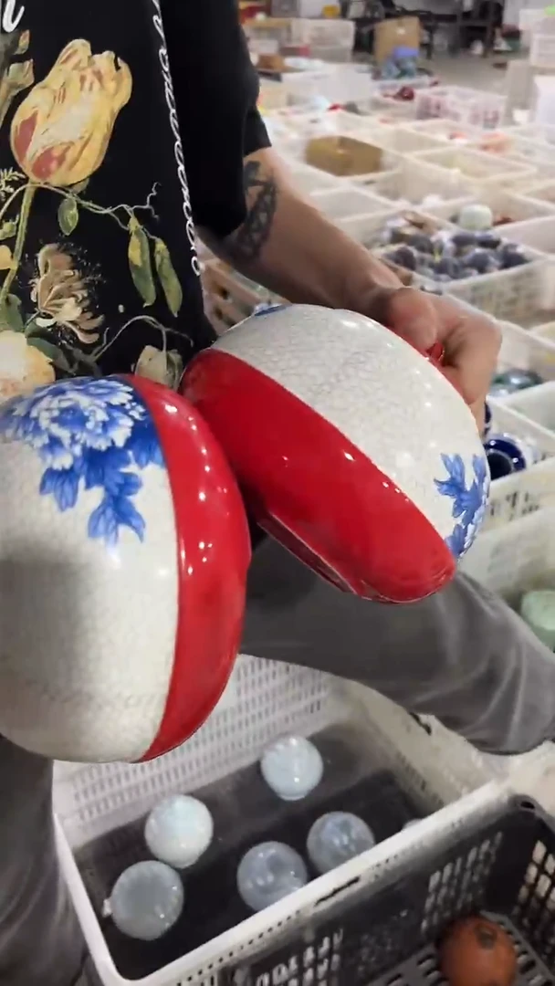 摆件陶瓷茶叶罐密封罐