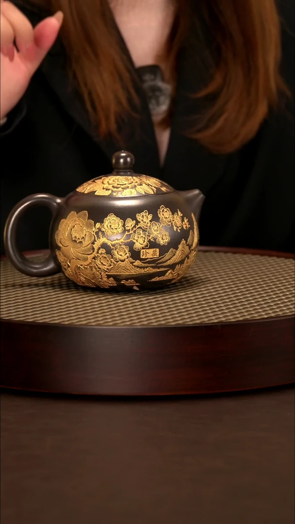 茶壶紫砂紫砂作品1229紫砂壶288高艳