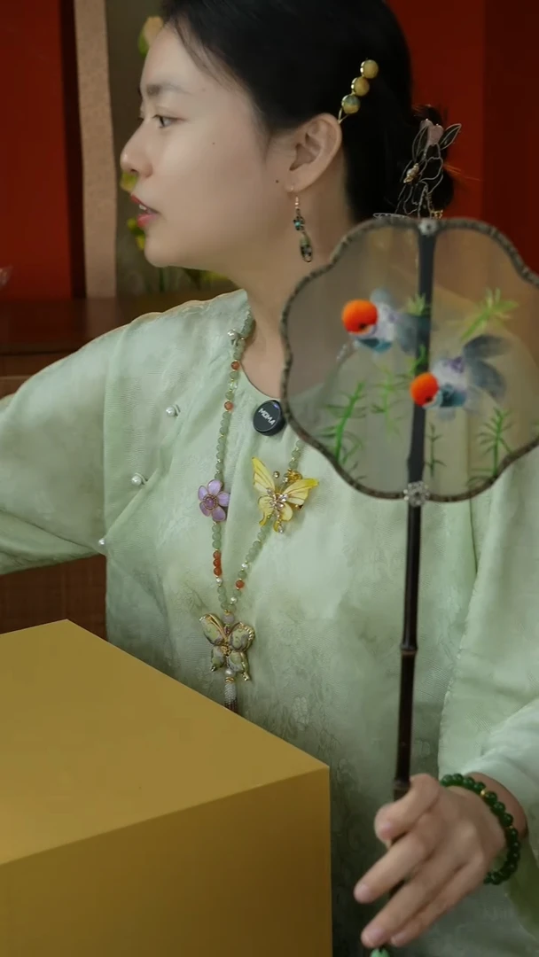 刺绣纯手工非遗国风饰品