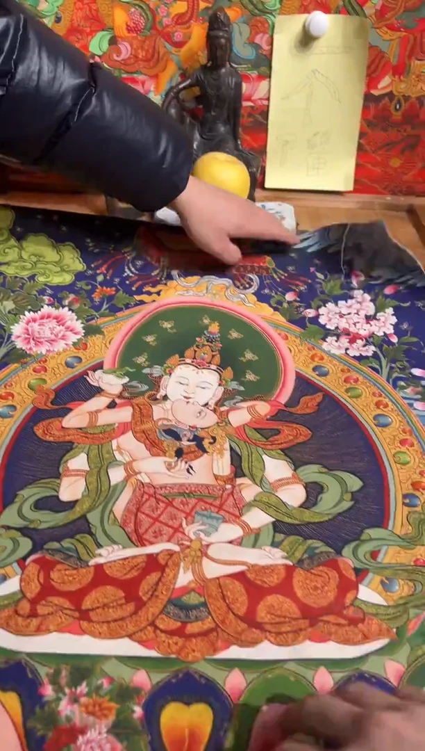 卷轴画卷轴画奥奥的唐卡