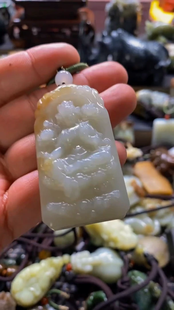 【闪购商品】和田玉挂件未镶嵌1