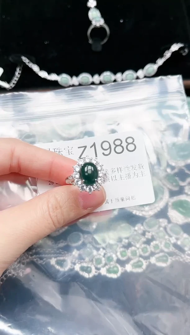 【闪购商品】翡翠颈饰未镶嵌1988赠皮绳