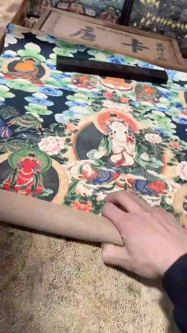 卷轴画 卷轴画唐卡商品50
