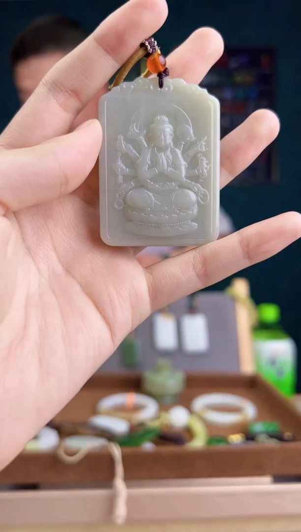 和田玉未镶嵌颈饰多样性发货 拍一单发一个