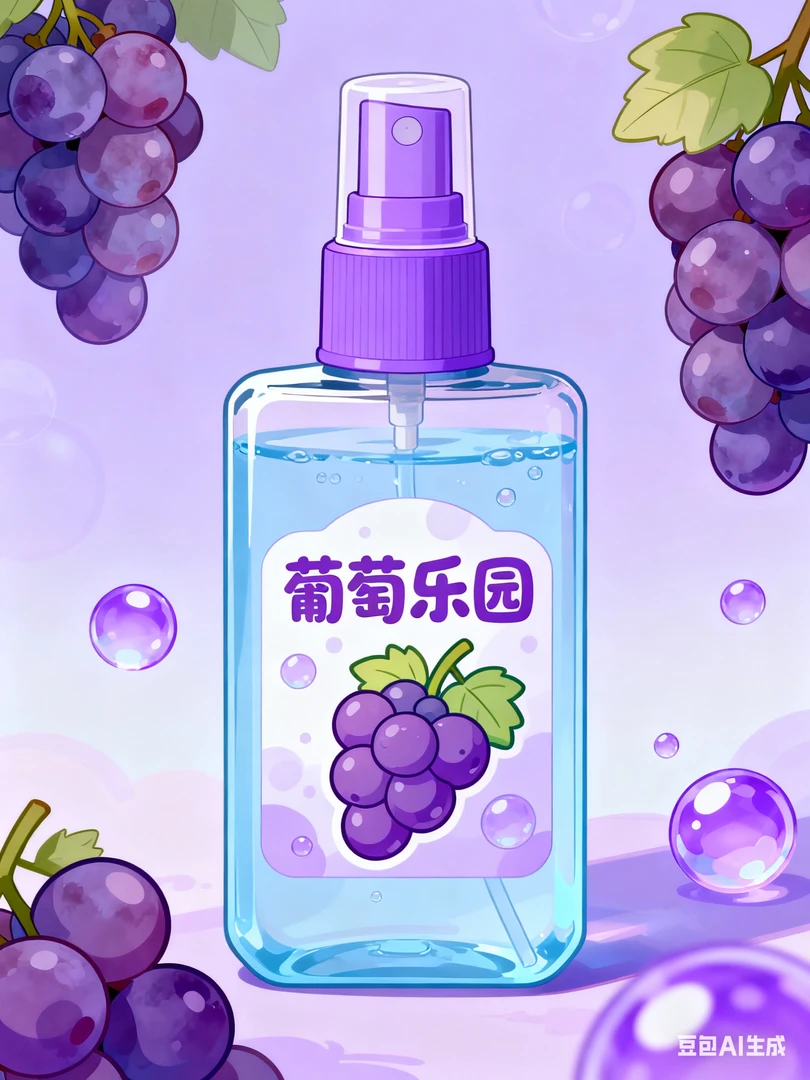 拍一发三【两盒配件+主机】葡萄乐园香薰喷雾剂------SS
