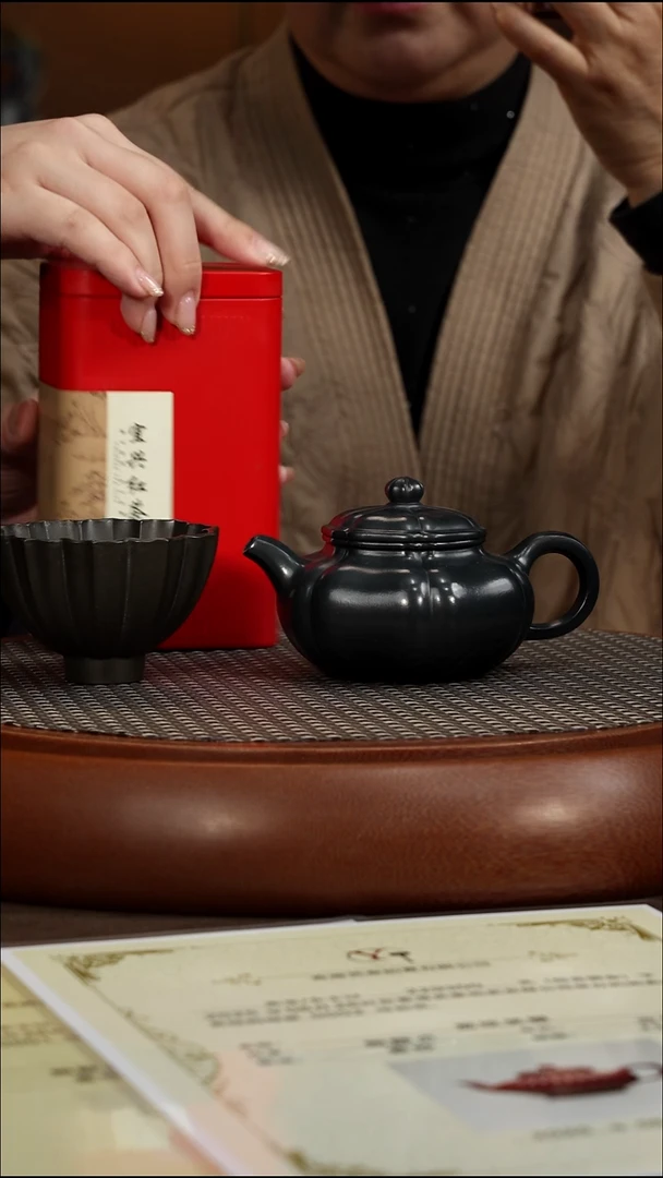 茶壶紫砂【P068】葵仿古  180c  BJZ
