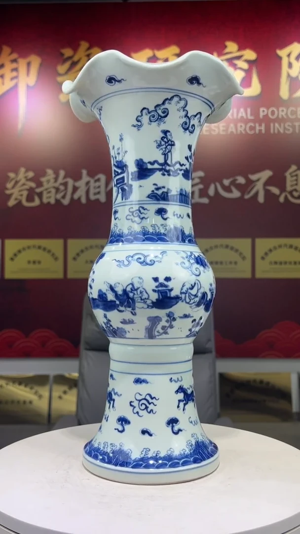 瓶景德镇陶瓷手工手绘O27