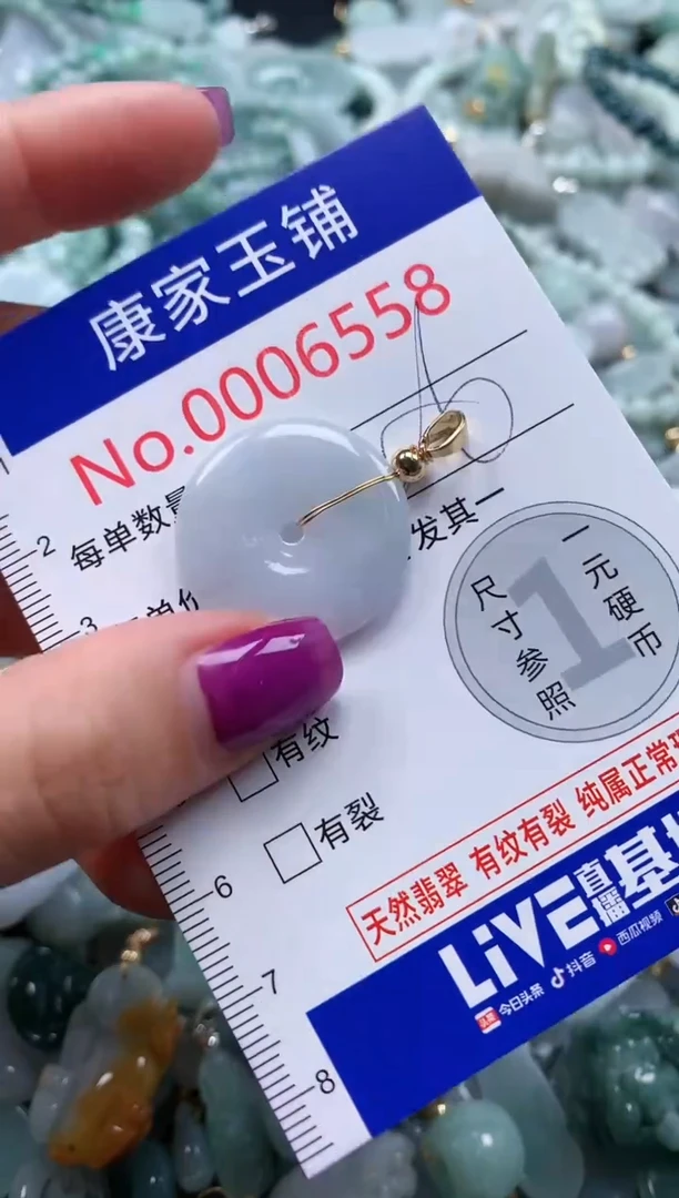 颈饰未镶嵌翡翠6558