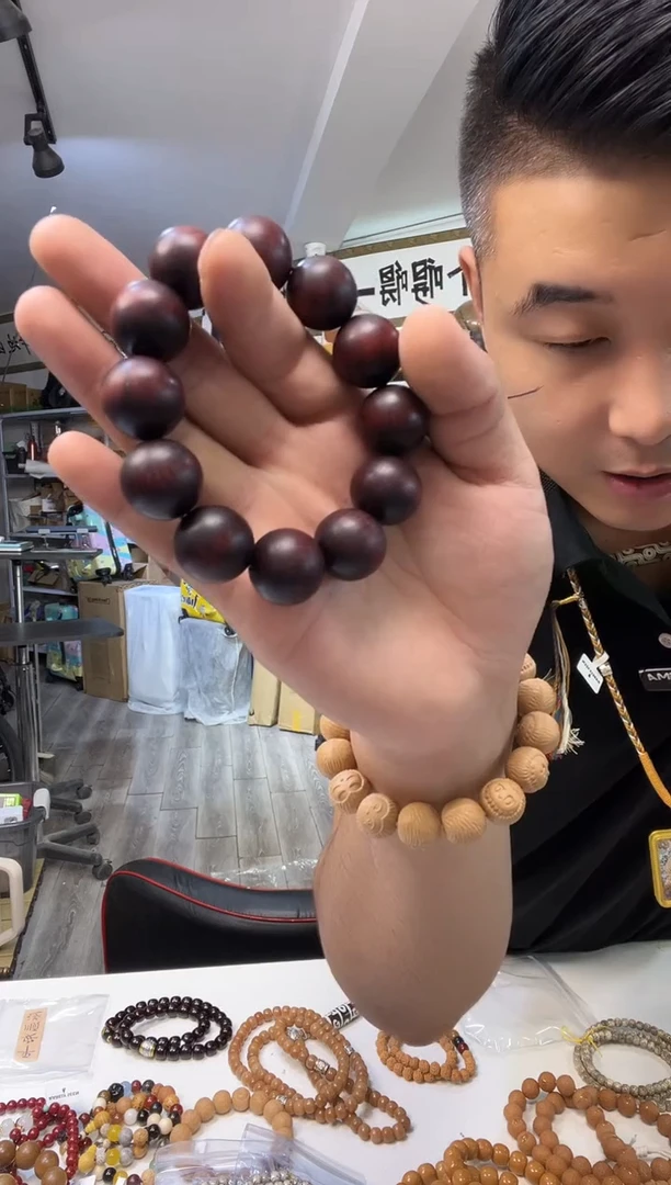 菩提手串/手链老料小叶檀2.0
