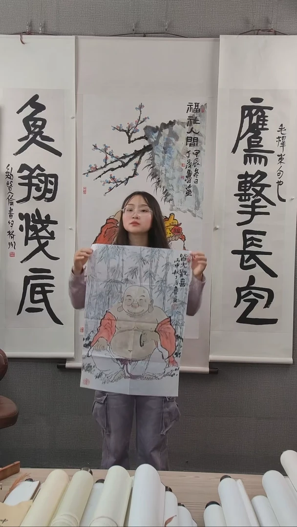 书法天*丁老师绘画作品