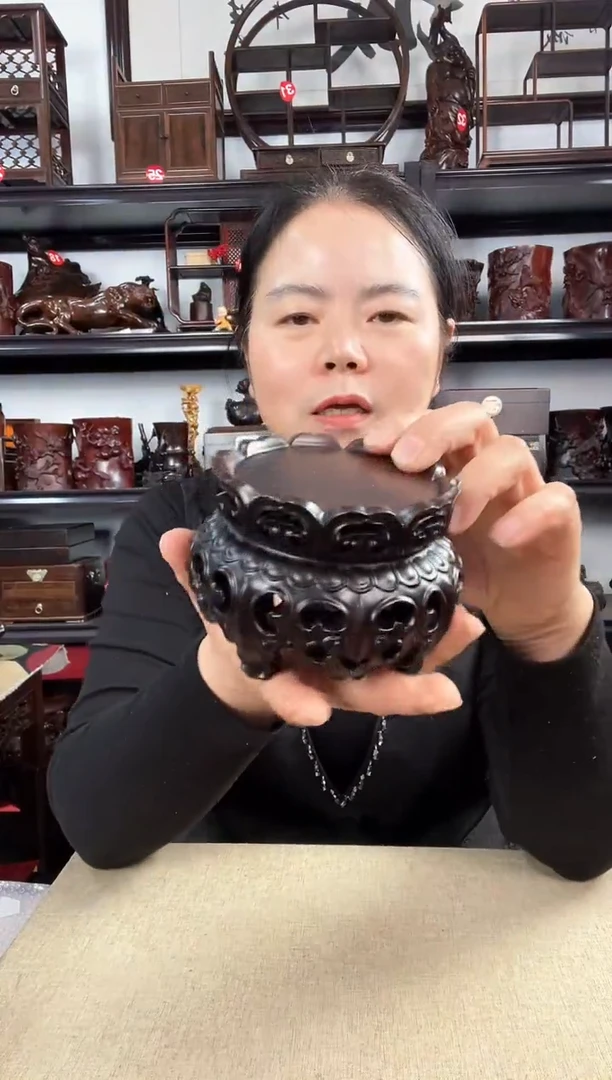 木老李红木工艺品新莲