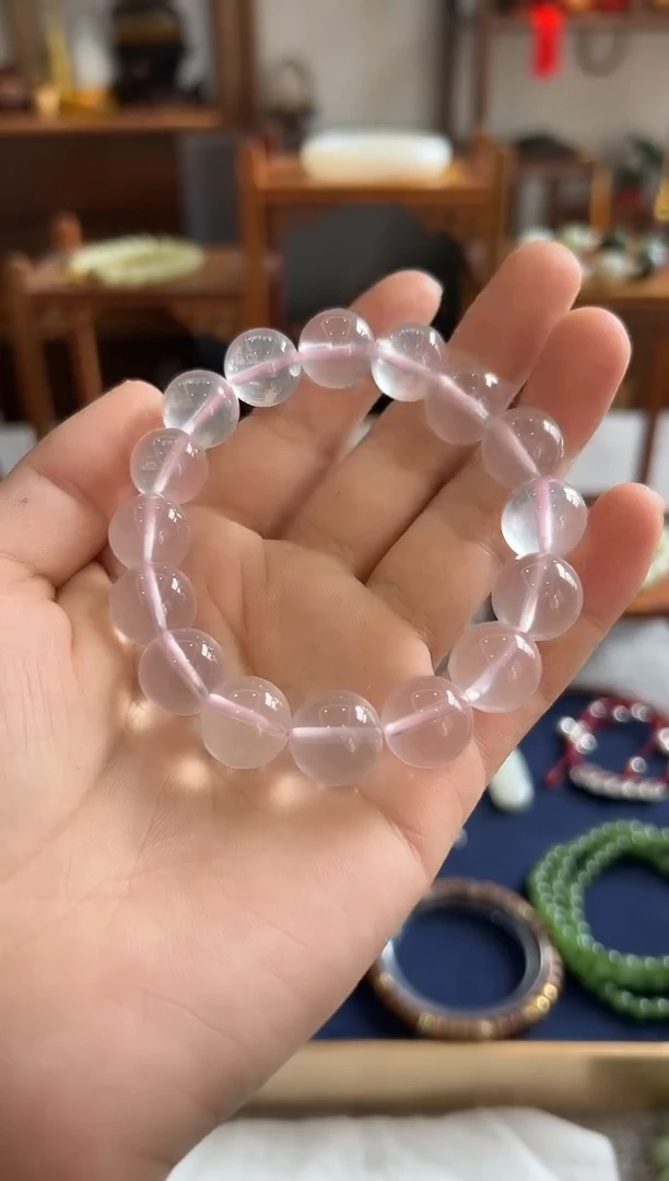 【闪购商品】水晶手链未镶嵌521588-手串13mm