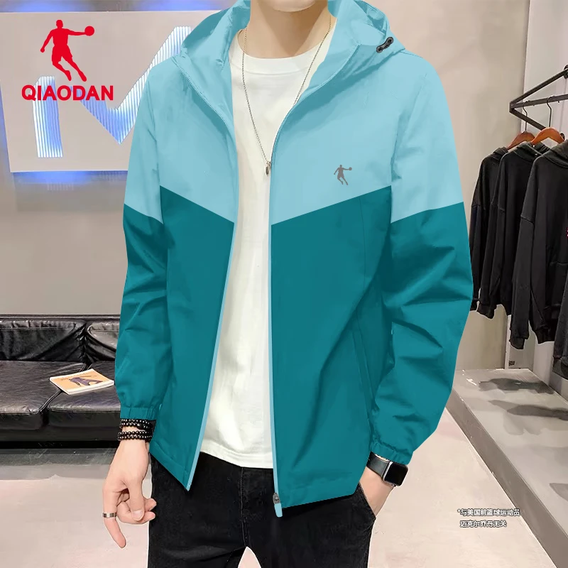 乔丹外套男连帽上衣2025秋冬季新款官方正品轻薄休闲运动风衣夹克