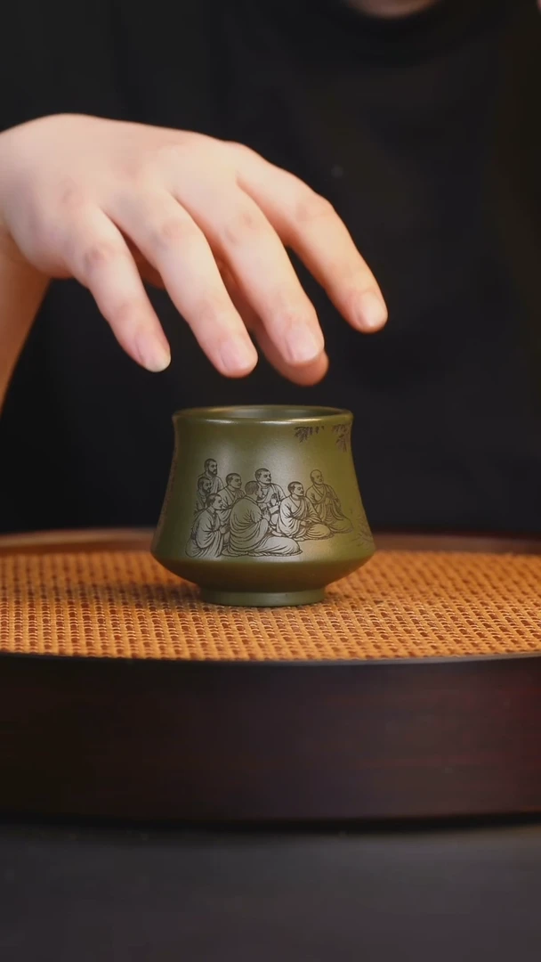 宜兴全手工紫砂杯