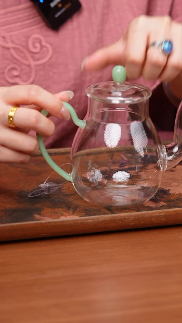 【闪购商品】禾器/晶彩云仕壶/浅玉色/定制版