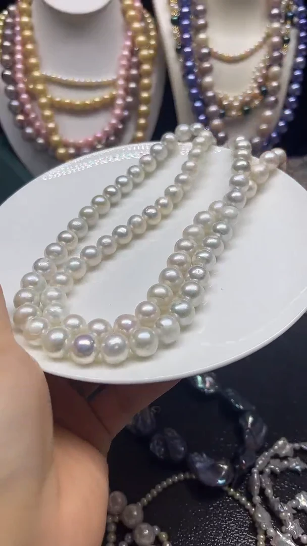 淡水珍珠未镶嵌颈饰多人