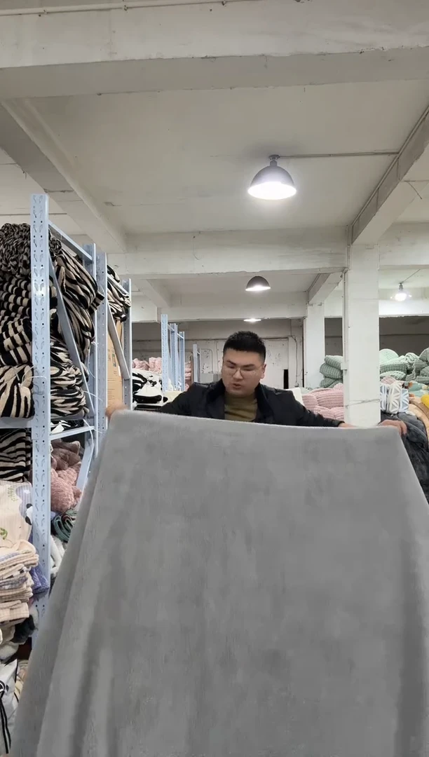 兔毛清货【2*2.3米美国潮牌暖羊绒】外贸原单毛毯底价清货拼手速