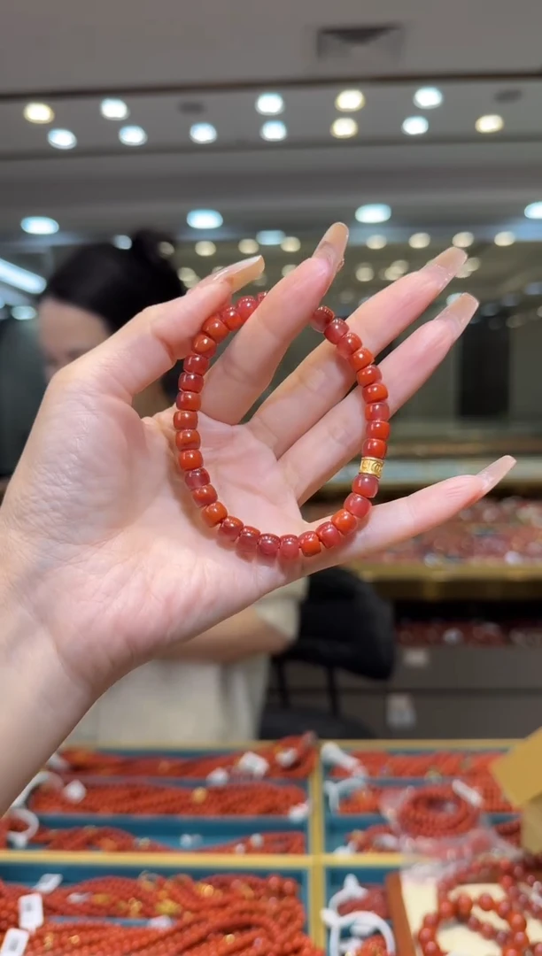 未镶嵌珠串南红玛瑙12.1-（多样式）