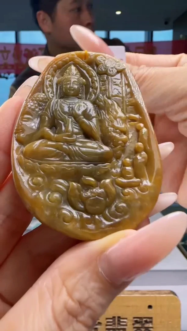 翡翠未镶嵌颈饰YJ@@960Q3J18500