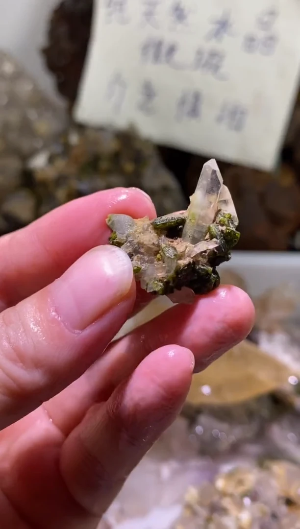 未镶嵌珠宝半成品水晶33号四川超七花园水晶