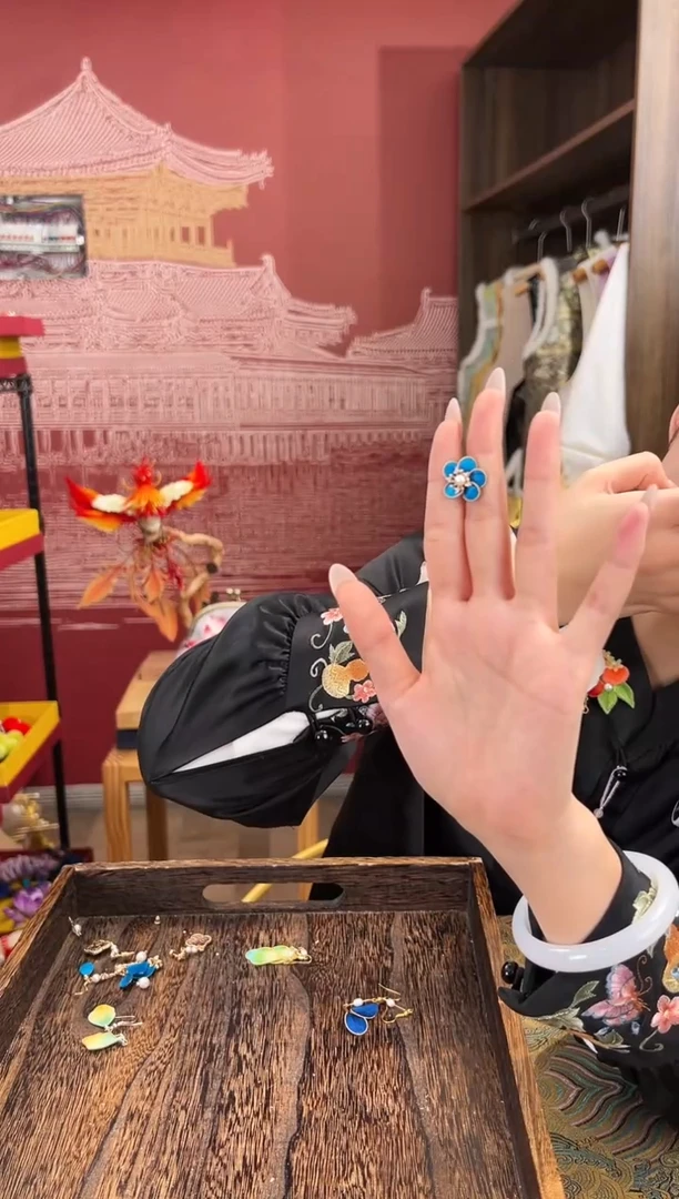 【闪购商品】刺绣苏绣世家非遗手工（耳环）