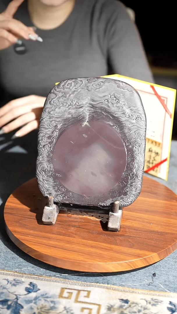 8寸五个冻中冻麻子坑带木盒协证