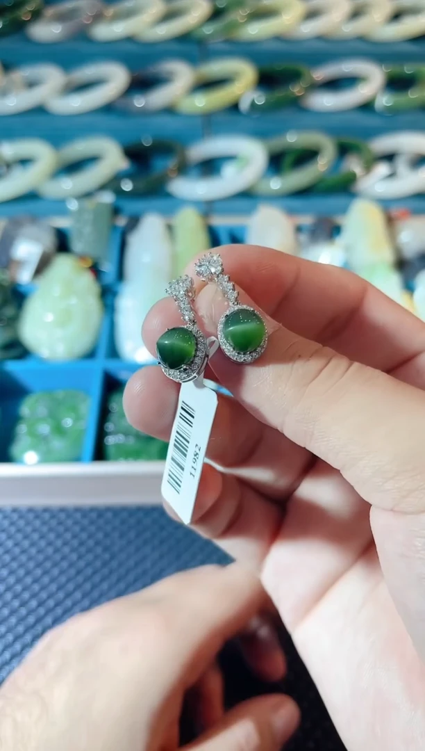 未镶嵌和田玉耳饰多样性发货拍一发一