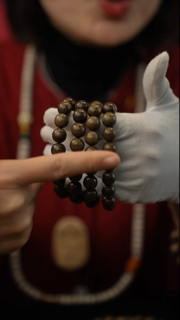 【闪购商品】金丝楠手串/手链1.2阴沉绿料