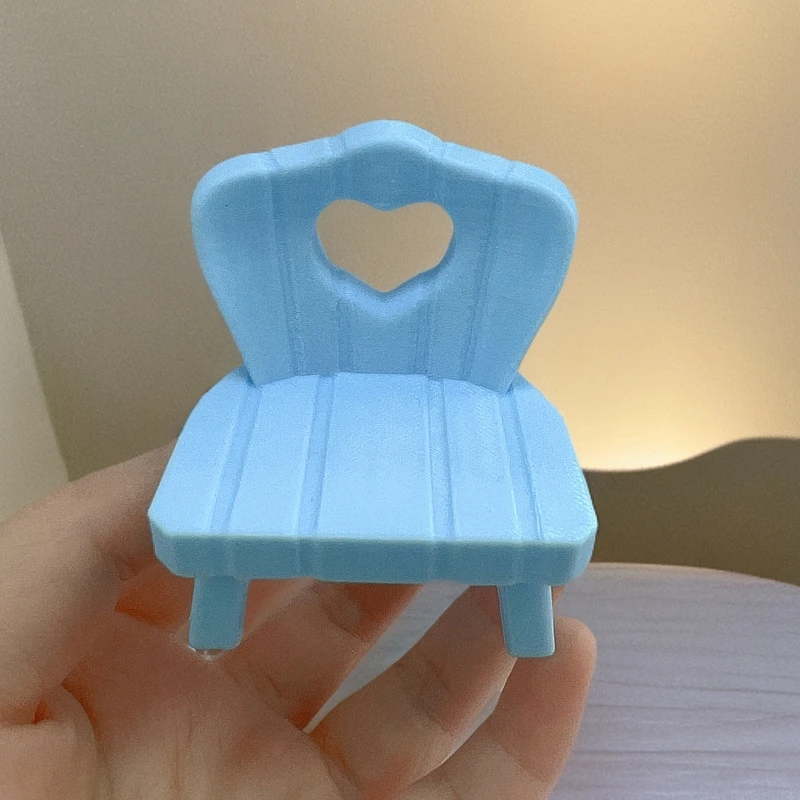 冒险岛蓝色小椅子模型手办冒险岛游戏周边摆件手工制作手办