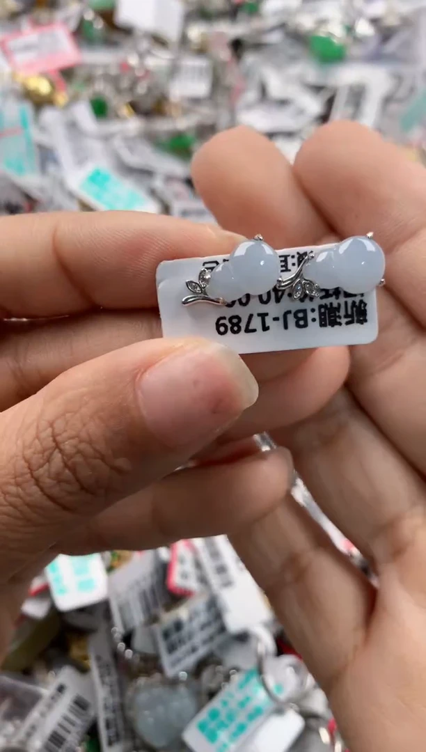 银S925镶嵌戒指翡翠333    3