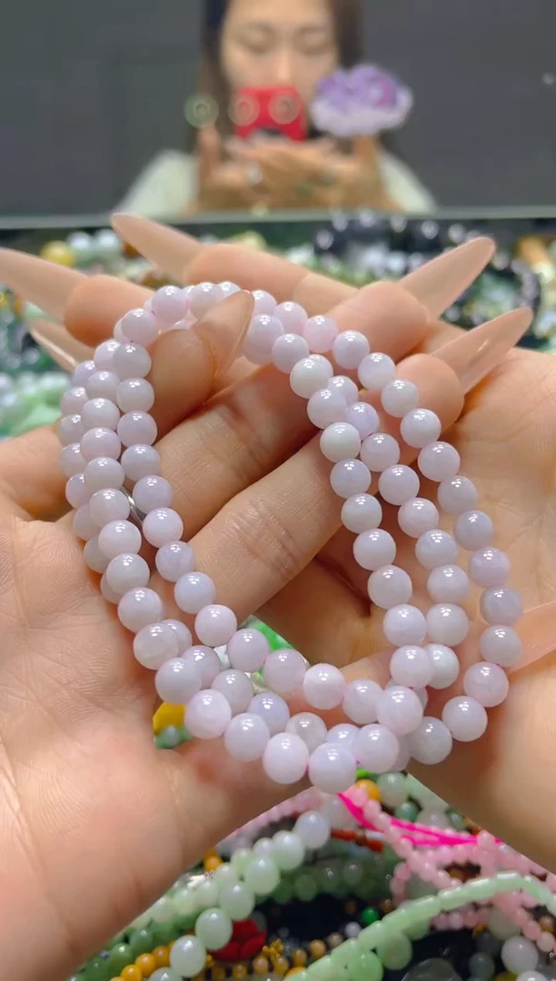 颈饰未镶嵌翡翠5MM