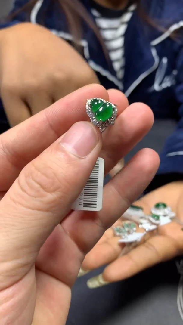 【闪购商品】翡翠戒指未镶嵌0698921646/多样性发一