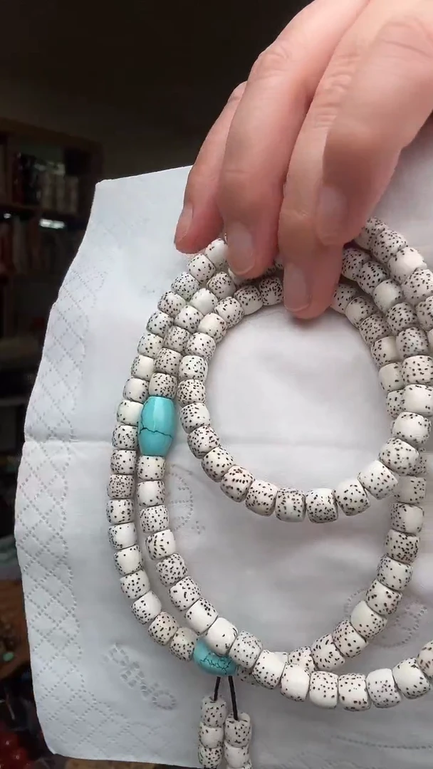 星月菩提手串橘**?橘柚专拍星月手串