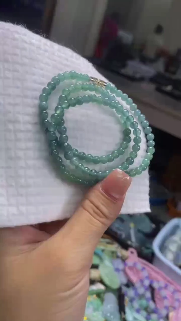 翡翠未镶嵌颈饰闪购00066103