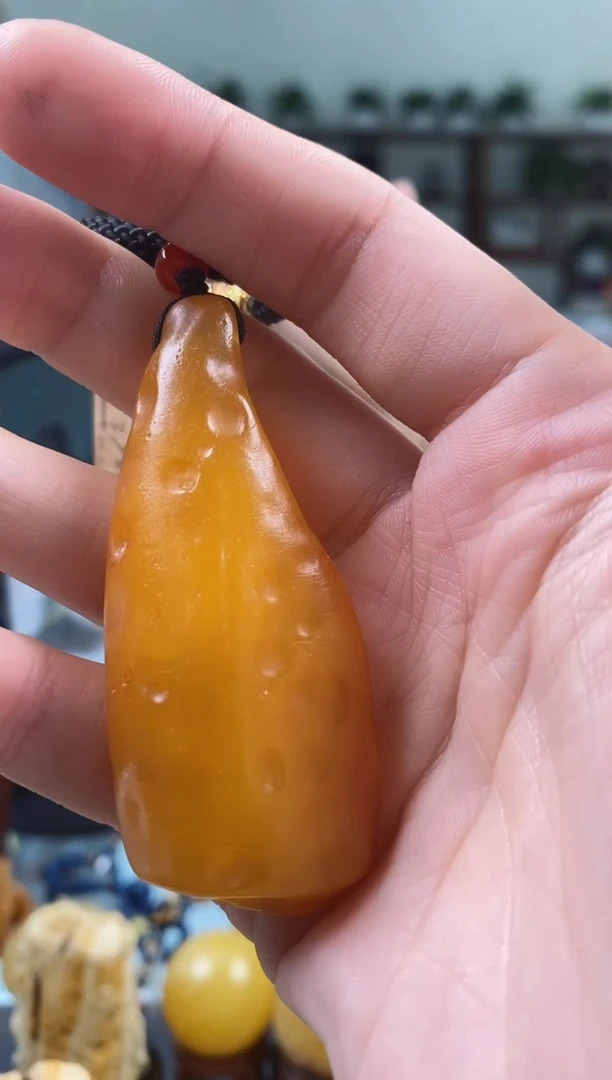 【闪购商品】琥珀颈饰未镶嵌吊坠