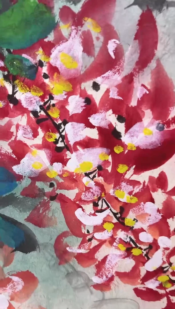 【闪购商品】国画郑乐华绘画手绘作品12-4