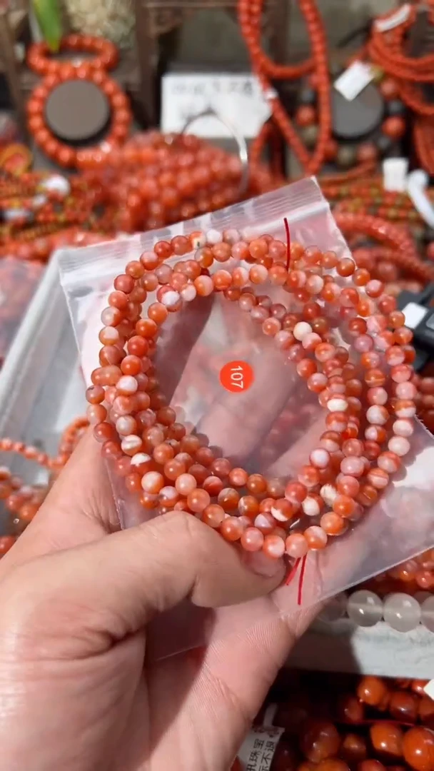 【闪购商品】南红玛瑙手串未镶嵌随机发货一条5