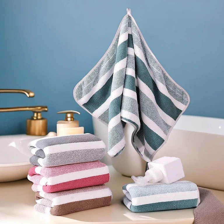 【新客立减】男士专用洗脸毛巾加大加厚吸水不掉毛包边珊瑚绒毛巾