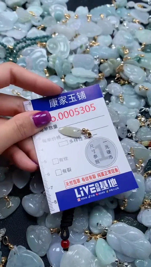 颈饰未镶嵌翡翠5305