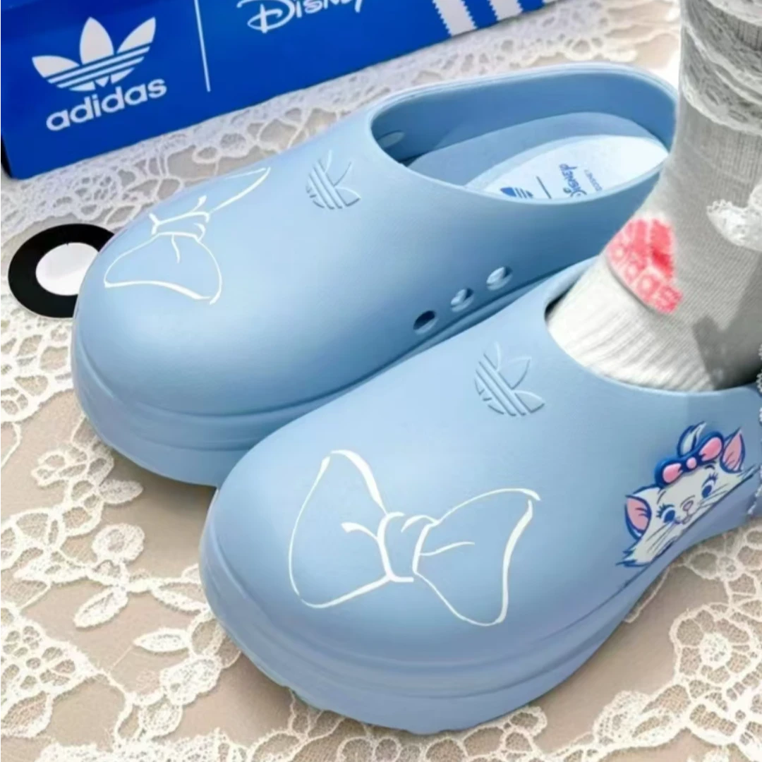 Adidas 迪士尼联名款凉鞋厨师鞋穆勒鞋JR4245