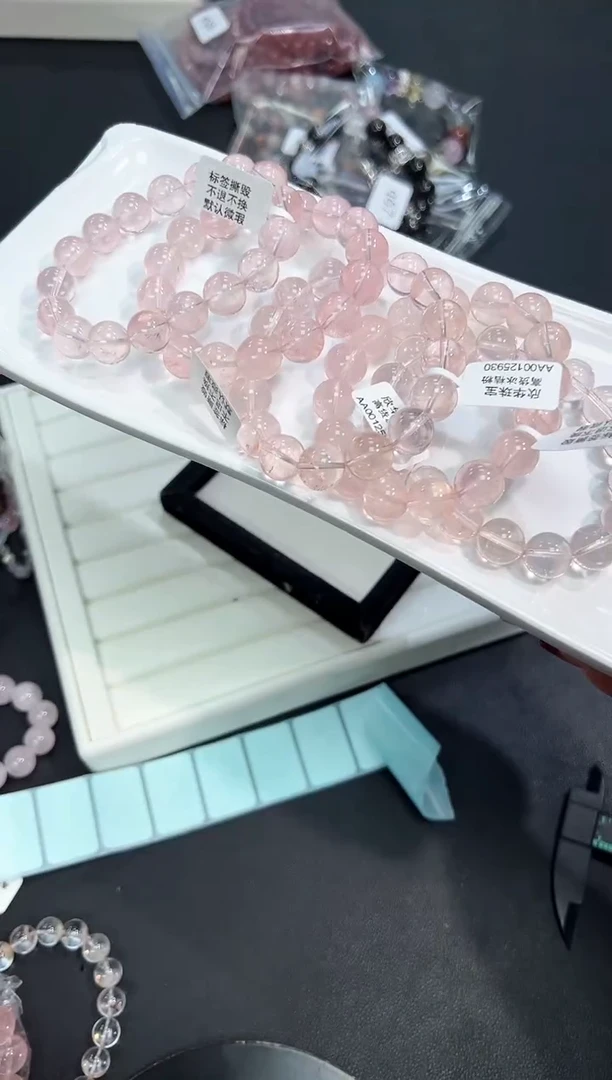 【闪购商品】水晶手串未镶嵌68q多样性发其一/1条默认微瑕