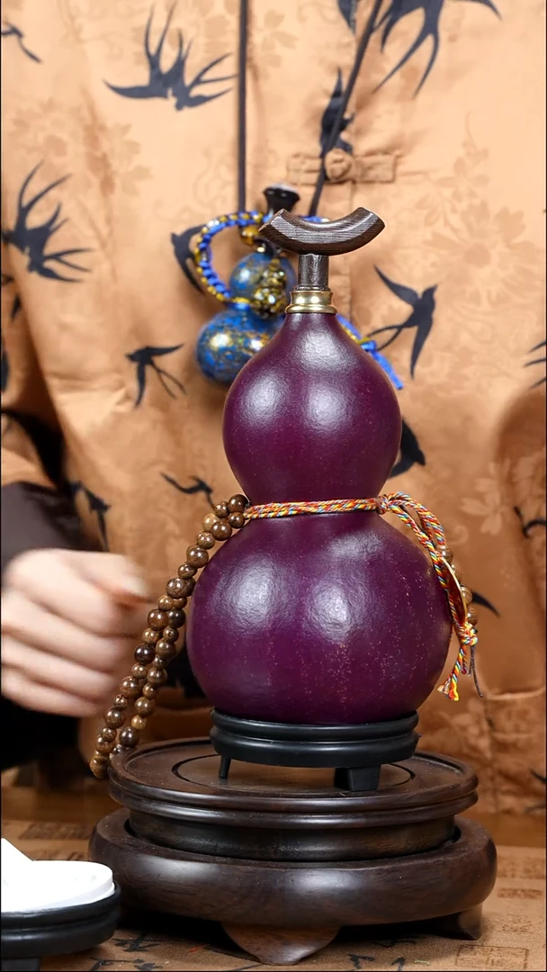 XB051网兜款大漆酒葫芦（现货现发）