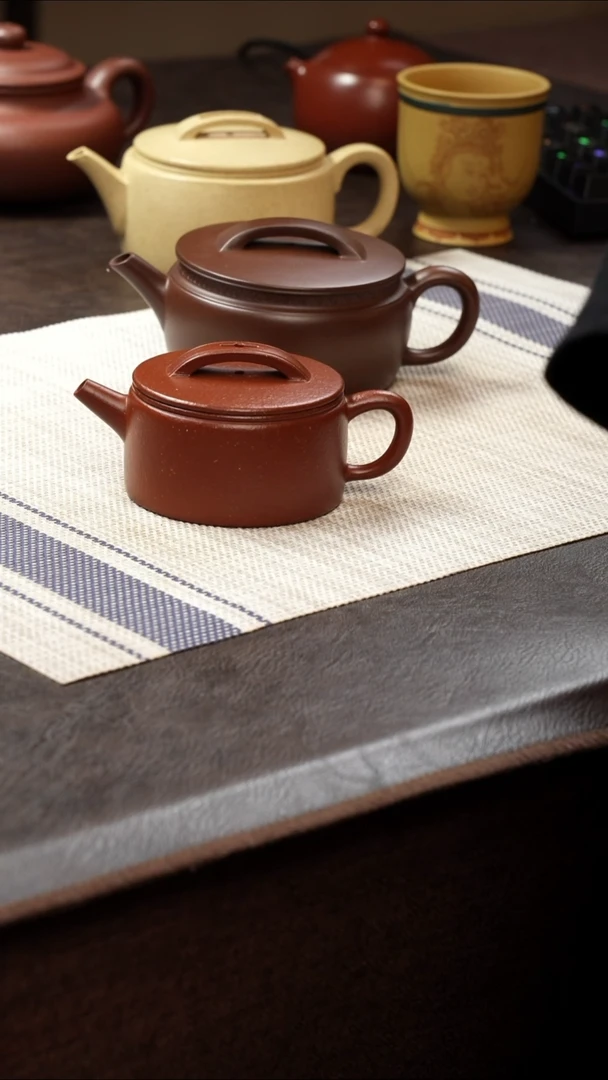 茶壶紫砂汉瓦降坡140cc