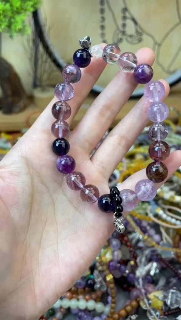 【闪购商品】紫晶手链未镶嵌124手串
