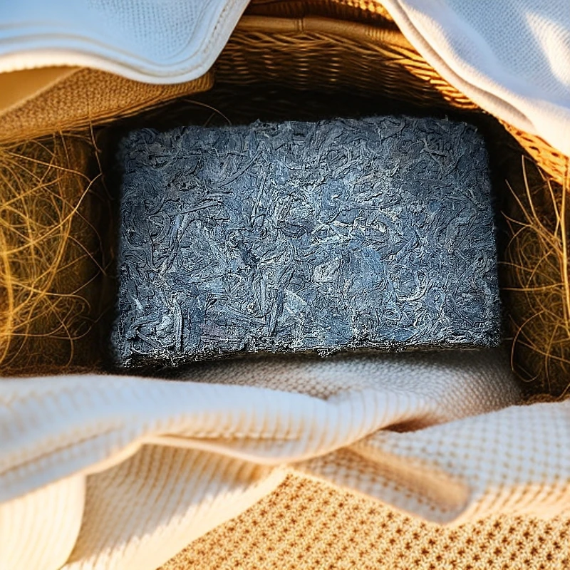 【晶晶严选】2003年 虫屎裸砖 250g 生茶