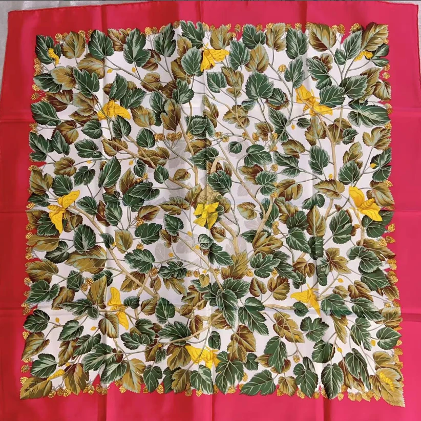 99新 Hermes/爱马仕 丝巾 90×90cm P215051386