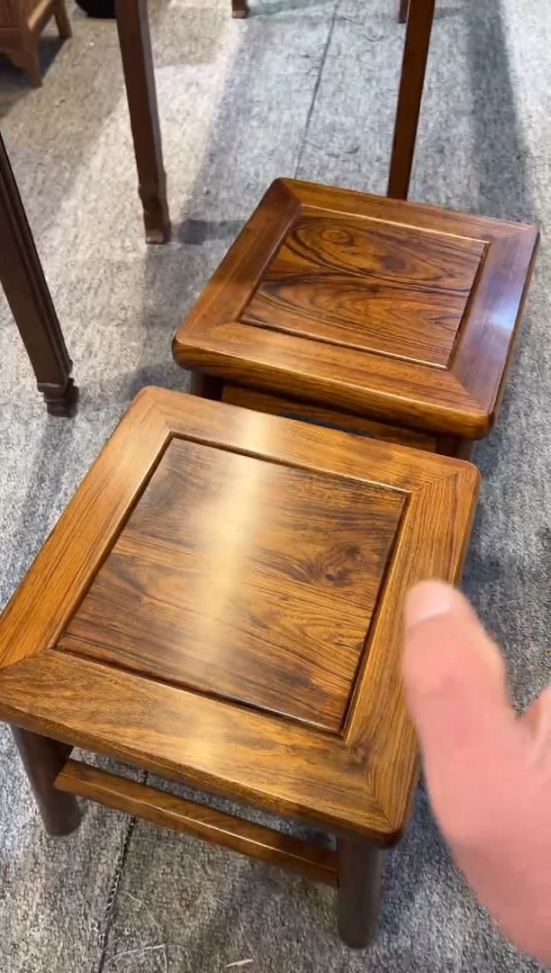 花梨木类健**乐富贵凳 红木家居